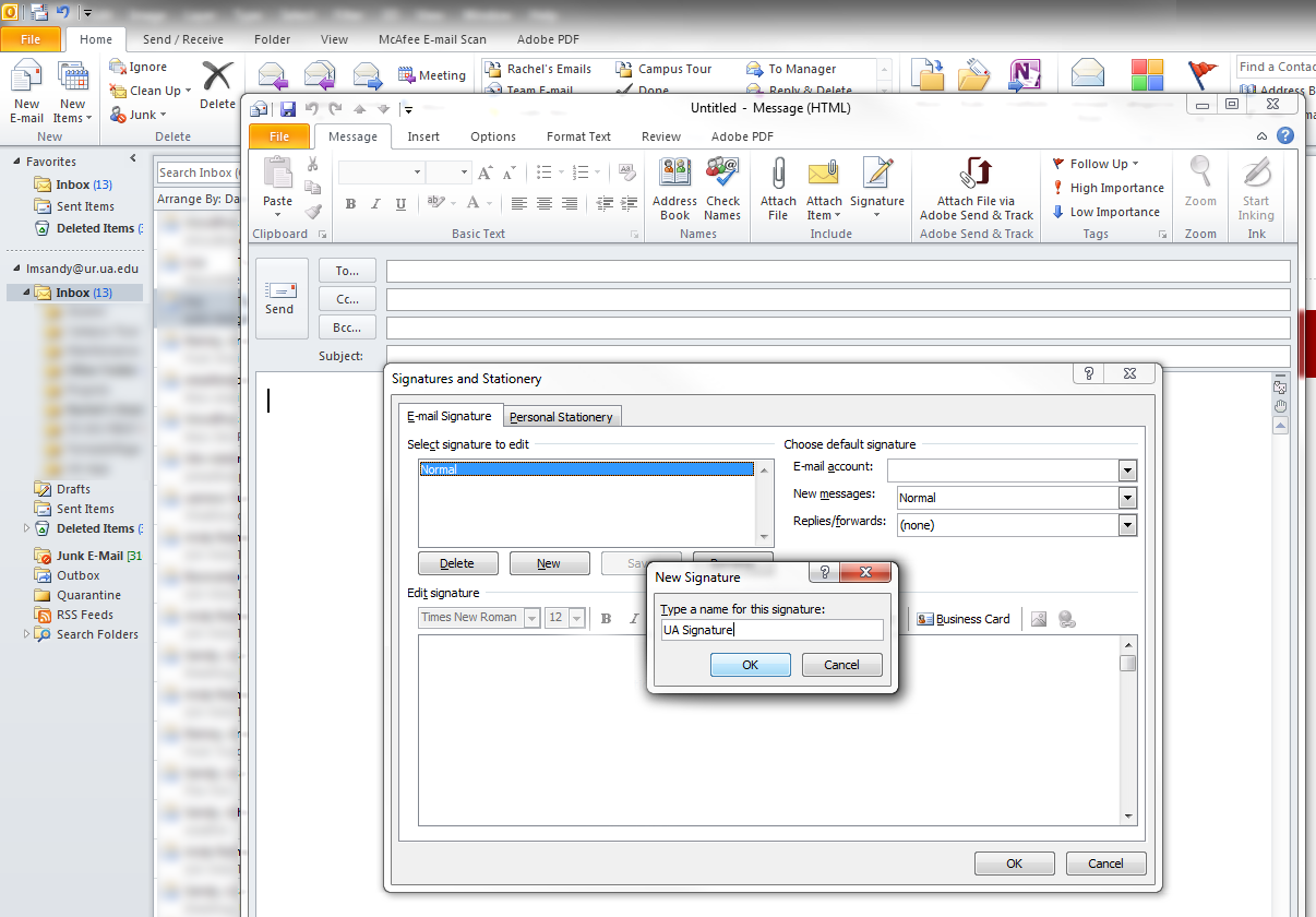 Email Signature Success – Strategic Communications | The University of ...